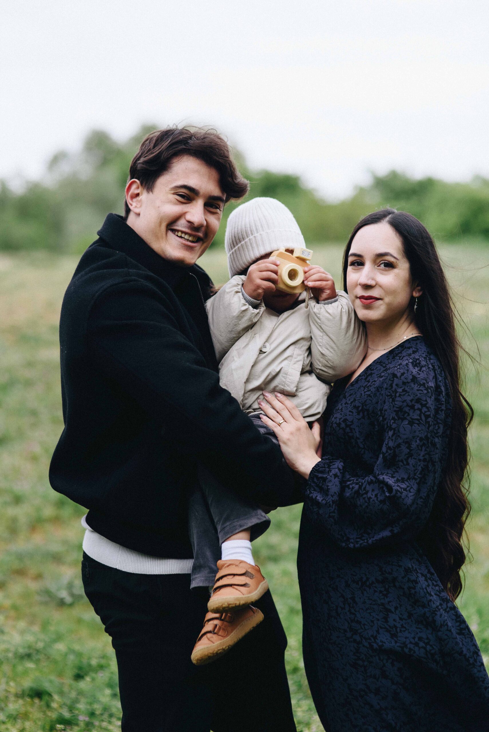 Familienfotos in der Natur