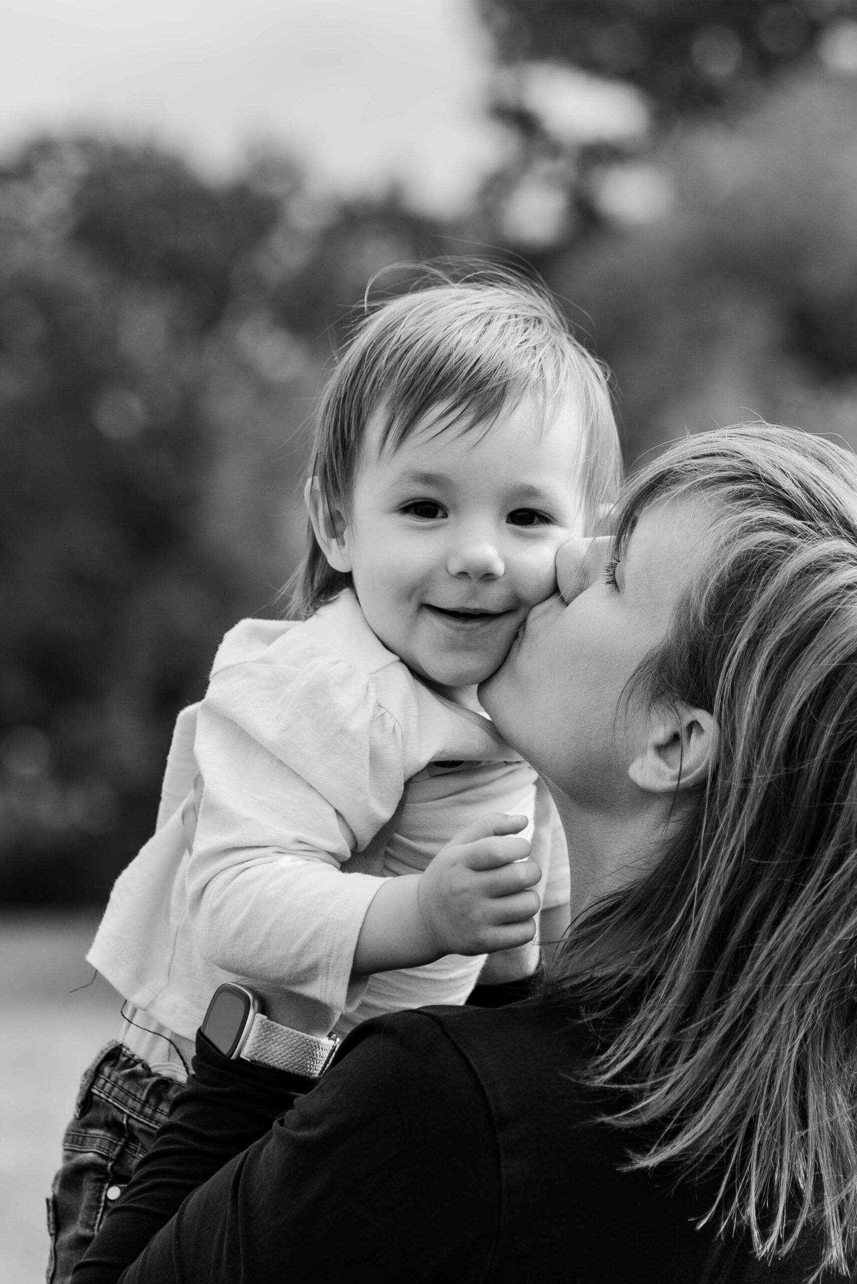 Familienportraits in der Natur