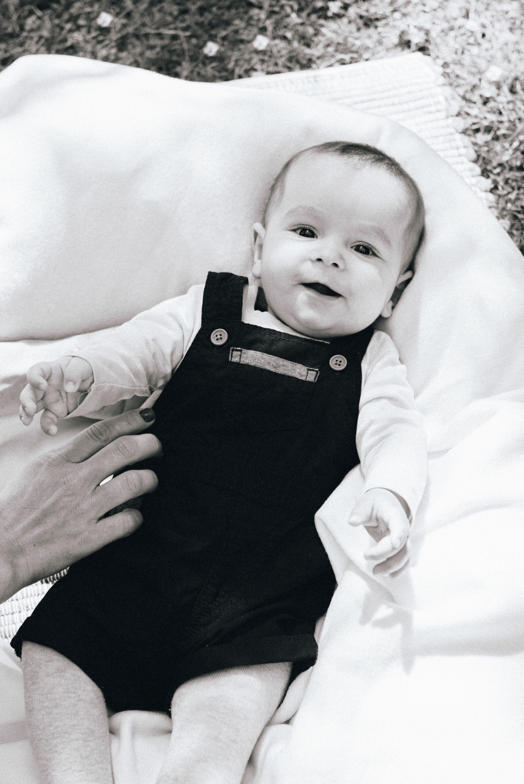 Babyfotos in der Natur